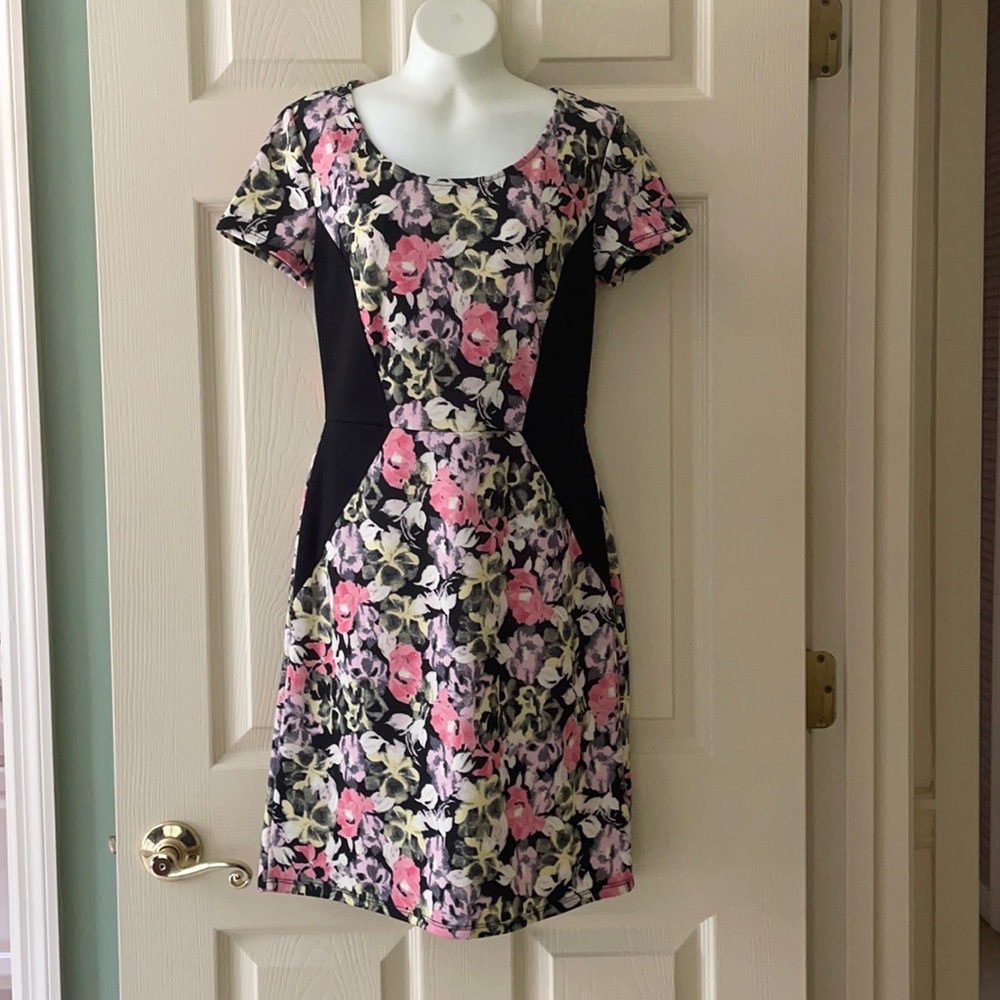 Floral bodycon dress